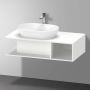 Duravit D-Neo wastafelonderbouwkast met open vak rechts 100 x 26 x 55 cm wit mat - Thumbnail 3