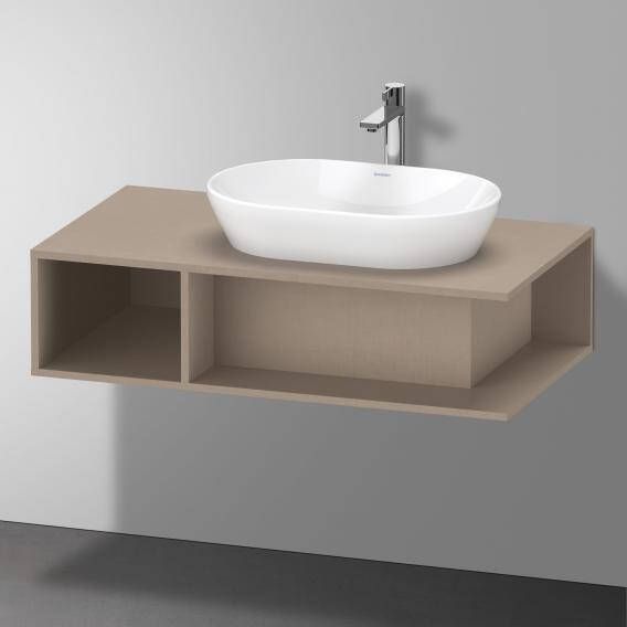 DURAVIT D-Neo wastafelonderbouw hangend 100x55x26cm kraangat rechts Linnen decor