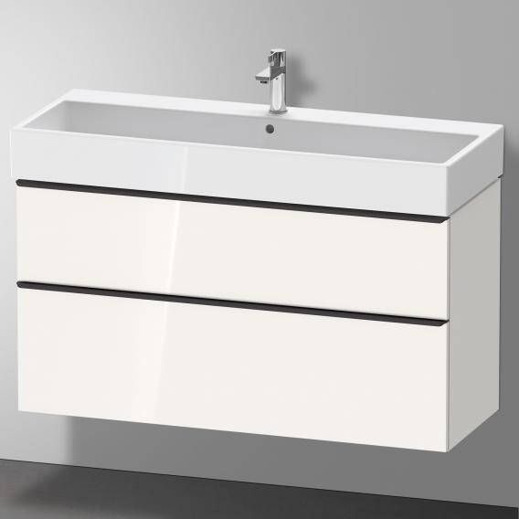 DURAVIT D-Neo wastafelonderbouw hangend 118 4x44 2x62 5cm 2 lades Wit hoogglans decor