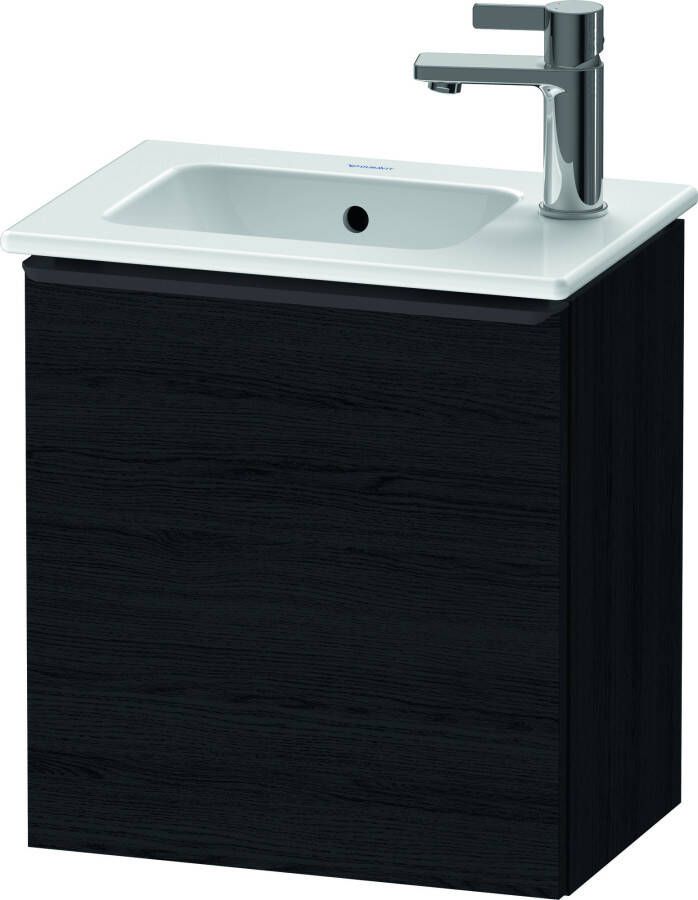 DURAVIT D-Neo wastafelonderbouw hangend 41x27 4x44cm deuraanslag rechts Black Oak