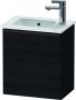 Duravit D-Neo wastafelonderkast 41x44x27.4cm Rechtsdraaiend 1 deur Eiken (zwart) Mat de4259r1616 - Thumbnail 4