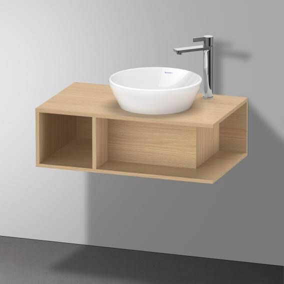 DURAVIT D-Neo wastafelonderbouw hangend 80x48x26cm kraangat rechts Natural Oak