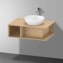 Duravit D-Neo wastafelonderbouwkast met open vak links 80 x 55 x 26 cm natuur eiken mat - Thumbnail 2