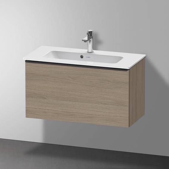 DURAVIT D-Neo wastafelonderbouw hangend 81x37 2x44cm 1 lade Oak Terra