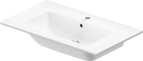 DURAVIT Me by Starck meubelwastafel 83x49cm 1 kraangat mat wit