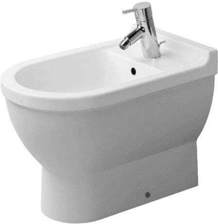 Duravit Starck 3 staand bidet incl. bevestiging 36x56cm wit 2230100000