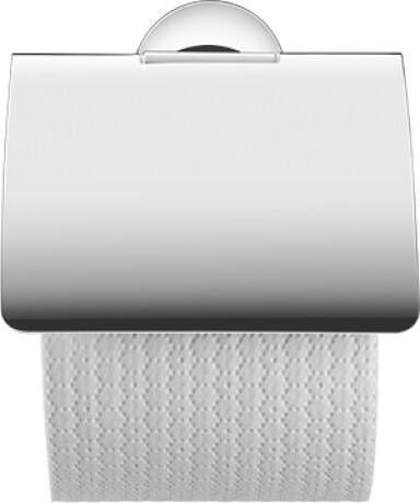 Duravit Starck T toiletrolhouder met klep 12 5x8 3x13 1cm chroom