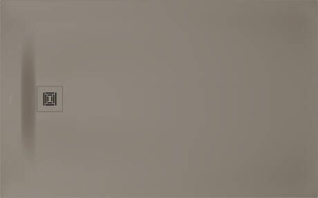 Duravit Sustano Douchebak 160x100x3cm Rechthoek DuraSolid Greige mat 720286640000000