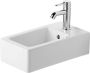 Duravit Vero fontein 25x45 cm. met overloop wit 0702250000 - Thumbnail 2