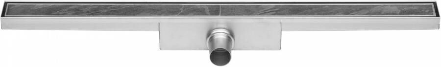 EASYDRAIN Easy Drain Compact RVS douchegoot LxB= 1000x60mm rechthoekig met RVS rooster voor tegels schuifeind horizontaal 40mm met sifon - Foto 3