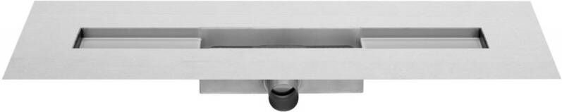 Easy Drain Compact 30 taf low zero douchegoot 80cm m1 waterslot 30 mm rvs geborsteld edm1taflz800-30 - Foto 2