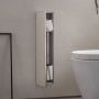 Emco Asis Plus inbouwmodule toiletborstelgarnituur 49 2 x 15 4 x 15 cm aluminium - Thumbnail 2