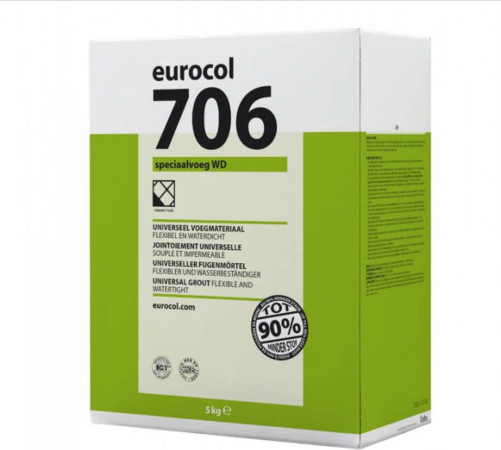 Eurocol 706 Speciaalvoeg WD 5 kg zilvergrijs