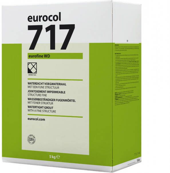 Eurocol 717 Eurofine WD voegmiddel 5 kg wit
