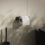 Smedbo Beslagsboden Toiletrolhouder zelfklevend RVS Mat Zwart BB1039 - Thumbnail 2