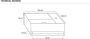 Boss & wessing Fontein BWS Veroni met Handdoekhouder Solid Surface Mat Wit (kraangat links) - Thumbnail 3