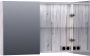 BRAUER Dual Spiegelkast 100x70x15cm 2 links- rechtsdraaiende spiegeldeur MFC Birch SK-DU100BR - Thumbnail 2