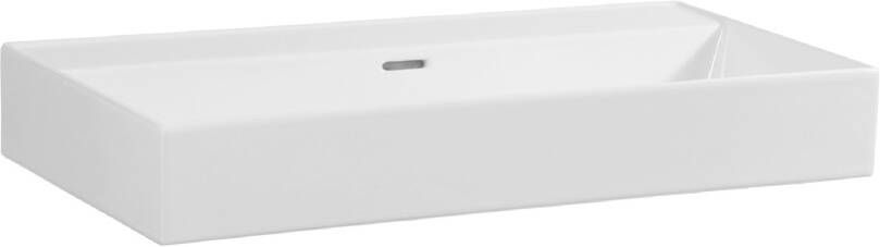 iChoice Legend wastafel 80x46 5cm keramiek wit zonder kraangat