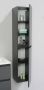 Bewonen Luuk hoge kast 145x30x30cm mat antraciet geassembleerd - Thumbnail 2