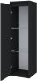 Saniclass Nexxt Badkamerkast 120x35x35cm 1 greep loze linksdraaiende deur MDF mat zwart 7128 - Thumbnail 2