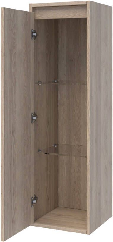 iChoice NEXXT halfhoge kast 120x35x35cm MFC Legno Calore Linksdraaiend