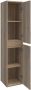 Saniclass Nexxt 160 Badkamerkast 160x35x35cm 2 links rechtsdraaiende deuren hout Vintage oak 7007VOG - Thumbnail 2