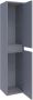 Saniclass Nexxt Badkamerkast 160x35x35cm 2 greep loze links rechtsdraaiende deuren MDF mat grijs 7124 - Thumbnail 2