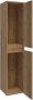 Saniclass Nexxt Badkamerkast 160x35x35cm 2 greep loze links rechtsdraaiende deuren MFC old castle 7136 - Thumbnail 2