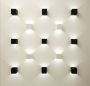 Aqua Splash Wandlamp met LED-Verlichting NJOY Cube Zwart 6 Watt - Thumbnail 2