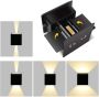 Aqua Splash Wandlamp met LED-Verlichting NJOY Cube Zwart 6 Watt - Thumbnail 3