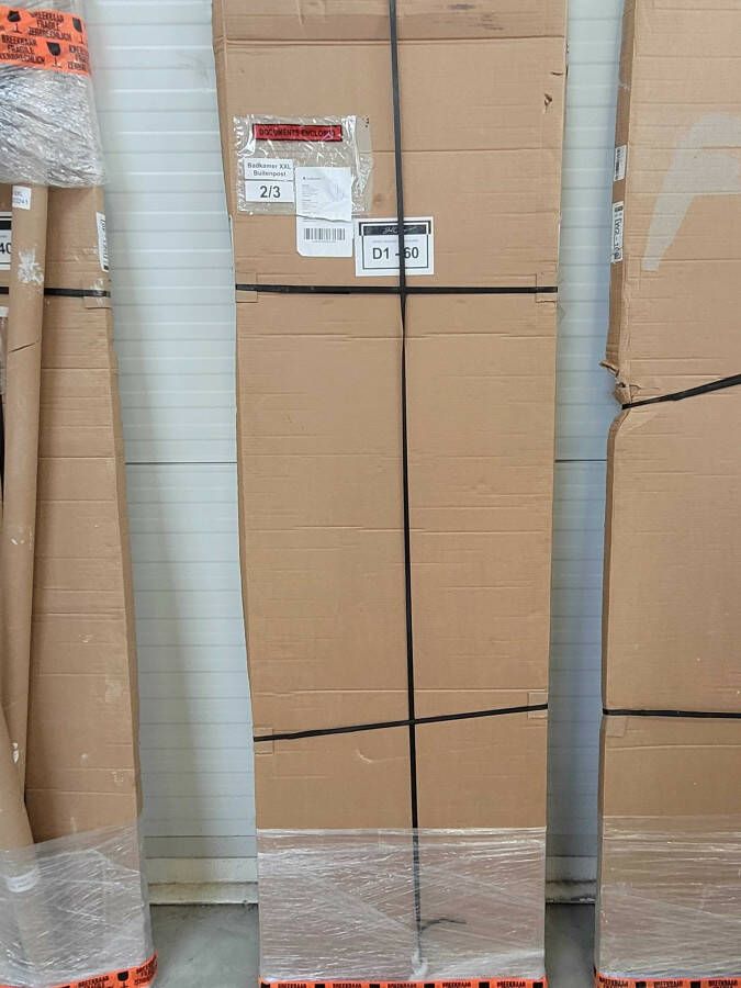 Bewonen OUTLET Sean 4JC11 douchecabine met draaibare zijwand 100x100cm mat zwart