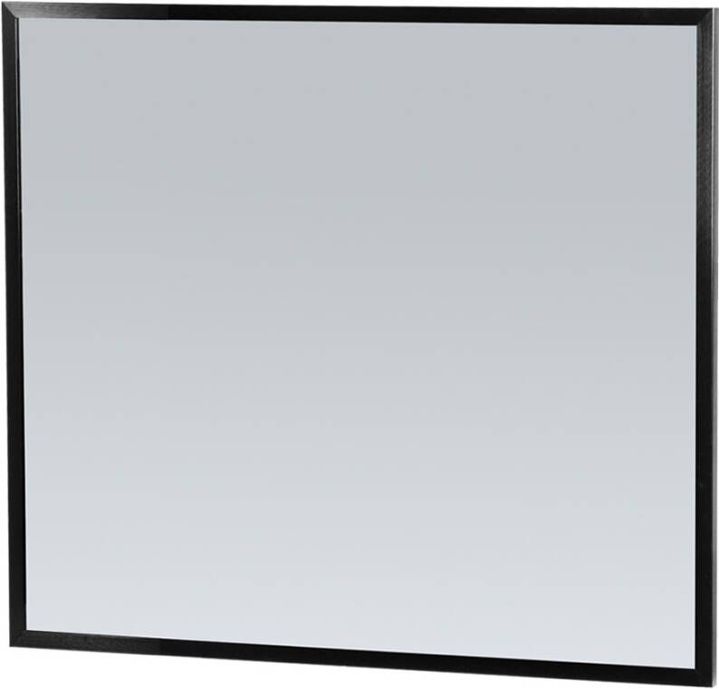 iChoice Silhouette spiegel 80x70cm frame mat zwart aluminium