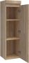 BRAUER Solution Badkamerkast 120x35x35cm 1 rechtsdraaiende deur hout grey oak HK-NWS120RGO - Thumbnail 2
