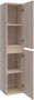 BRAUER Solution Badkamerkast 160x35x35cm 2 links- rechtsdraaiende deuren hout white oak HK-MES160WO - Thumbnail 2
