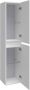 Saniclass Solution Badkamerkast 160x35x35cm 2 greeploze links- rechtsdraaiende deur MDF mat wit 7803 - Thumbnail 2