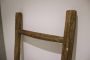Bewonen Outlet Teun badkamer decoratie ladder rustiek 150cm bruin teak - Thumbnail 4