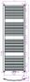 Royal Plaza Sorbus g radiator 60x180 n41 786w gebogen met midden aansl wit 58840 - Thumbnail 3
