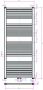 Royal Plaza Sorbus r radiator 60x140 580w recht met midden aansluiting grijs metallic 57622 - Thumbnail 5