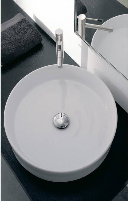 Blinq Ispra opzetwastafel rond 45cm