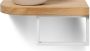 Blue Label Skov complete fonteinset witte fontein+rek kraan mat zwart - Thumbnail 4