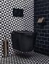 Blue Label Vida toiletrolhouder met klep geborsteld gunmetal PVD - Thumbnail 4