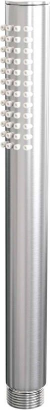Brauer Brushed Edition badthermostaat met glijstangset staafhanddouche geborsteld RVS PVD