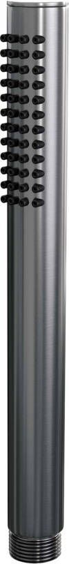 Brauer Gunmetal Carving badthermostaat met badset staafhanddouche gunmetal geborsteld PVD
