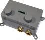 Brauer Gunmetal Edition thermostatische inbouw regendouche met drukknoppen SET 59 met 20 cm douchekop en plafondarm en 3-standen handdouche en doucheslang en wandaansluitbocht gunmetal geborsteld PVD - Thumbnail 5