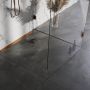 Brauer Douchegoot Geborsteld Koper Muur Montage Inclusief Vloerflens 90x7 cm Zero Tegelinlegrooster Omkeerbaar - Thumbnail 3