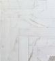 Cifre Ceramica Statuario wand- en vloertegel 10x60cm 10mm Rechthoek gerectificeerd Marmerlook Wit zwart mat SW07310848 - Thumbnail 2