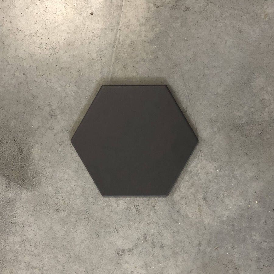 Cifre Timeless hexagon tegel 15x17 Black mat