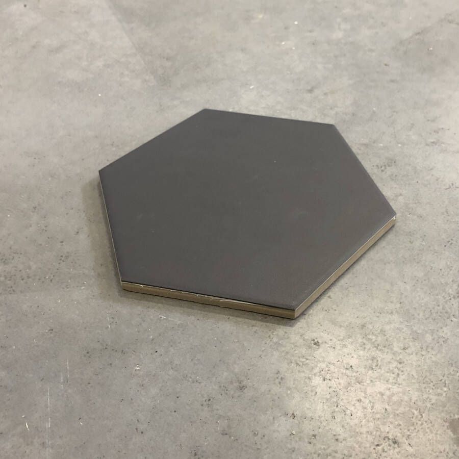 Cifre Timeless hexagon tegel 15x17 Black mat