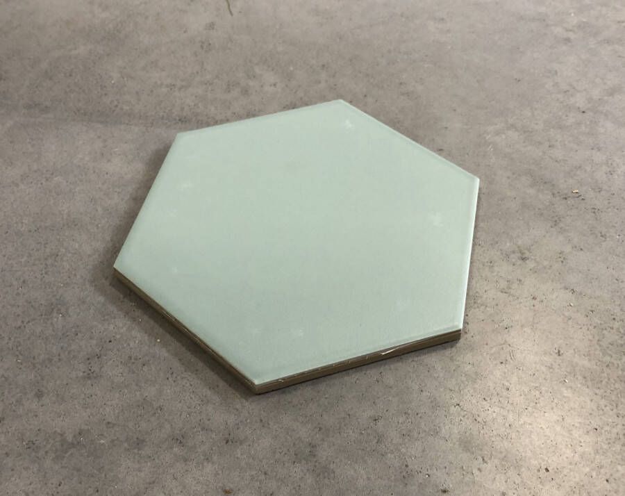 Cifre Timeless hexagon tegel 15x17 Jade mat