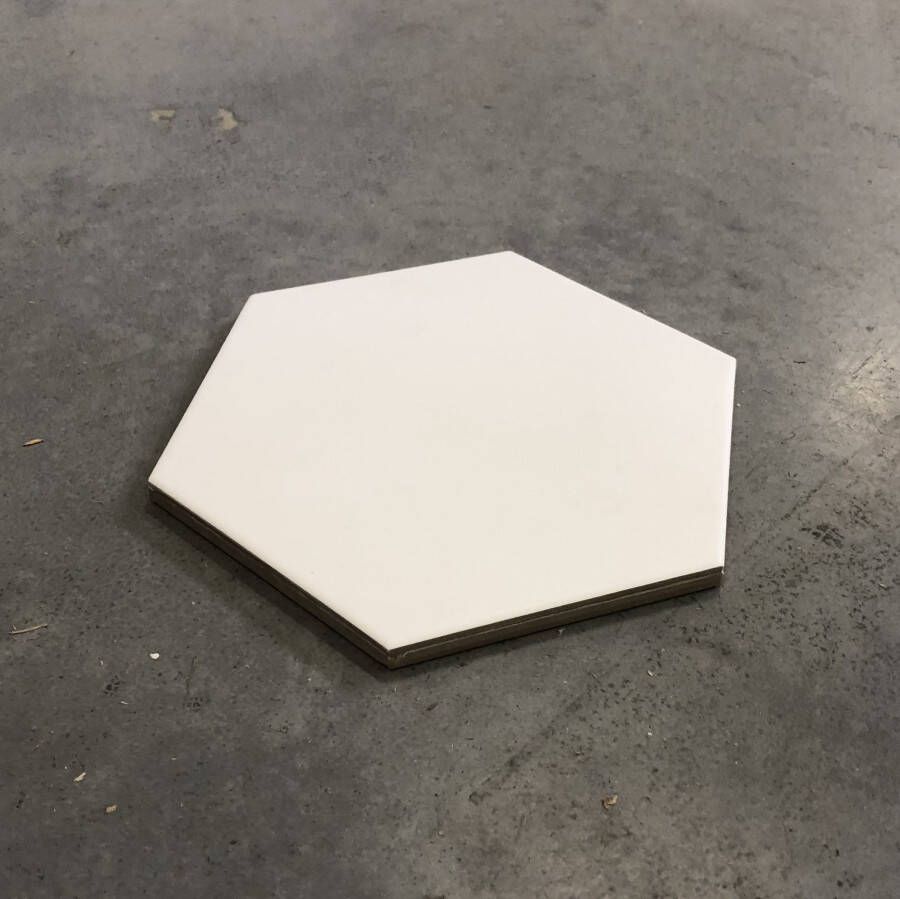 Cifre Timeless hexagon tegel 15x17 White mat